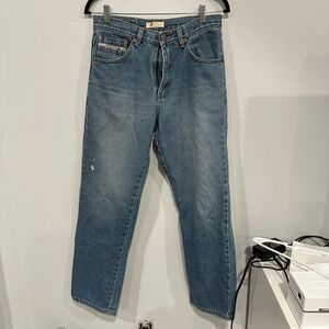 Classic Blue Straight Leg Jeans